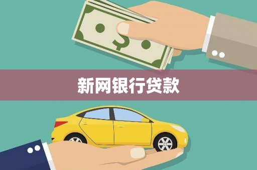 保税区新网银行贷款