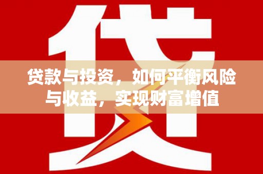 保税区贷款与投资，如何平衡风险与收益，实现财富增值