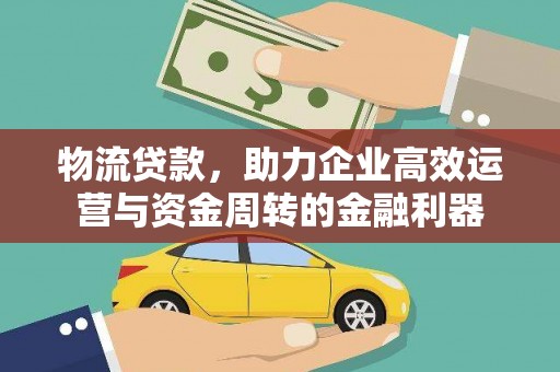 保税区物流贷款，助力企业高效运营与资金周转的金融利器