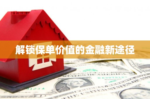 保税区解锁保单价值的金融新途径