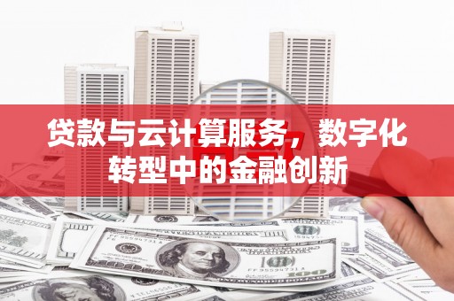 保税区贷款与云计算服务，数字化转型中的金融创新