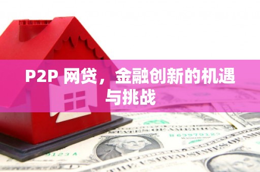 保税区P2P 网贷，金融创新的机遇与挑战