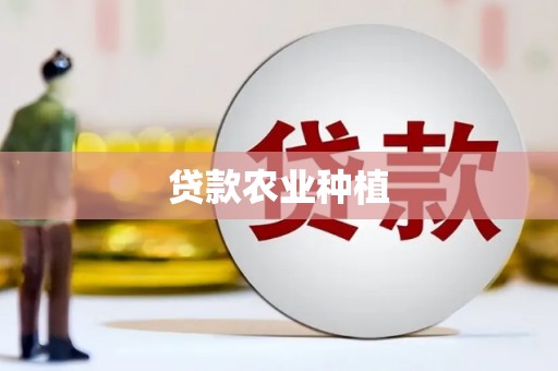 保税区贷款农业种植