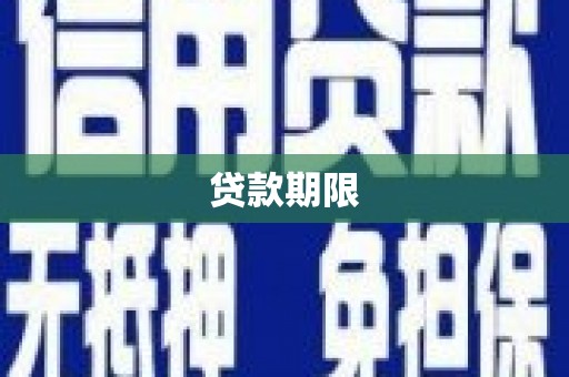 保税区贷款期限