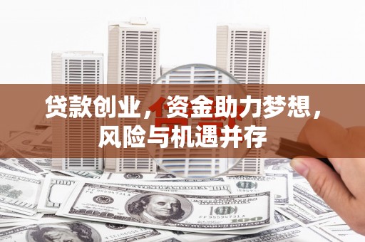 保税区贷款创业，资金助力梦想，风险与机遇并存