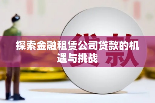 保税区探索金融租赁公司贷款的机遇与挑战