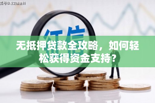 保税区无抵押贷款全攻略，如何轻松获得资金支持？