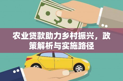 保税区农业贷款助力乡村振兴，政策解析与实施路径
