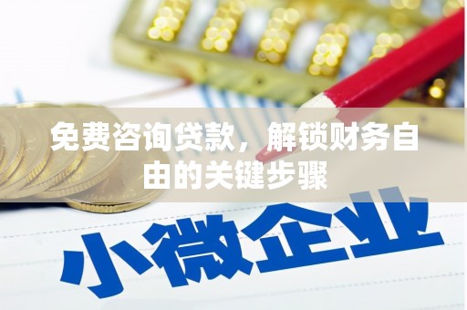 保税区免费咨询贷款，解锁财务自由的关键步骤