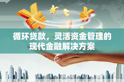 保税区循环贷款，灵活资金管理的现代金融解决方案