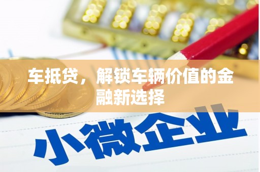 保税区车抵贷，解锁车辆价值的金融新选择