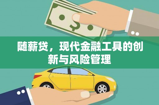 保税区随薪贷，现代金融工具的创新与风险管理
