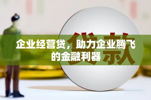 保税区企业经营贷，助力企业腾飞的金融利器