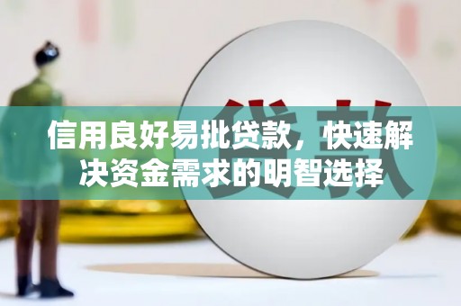 保税区信用良好易批贷款，快速解决资金需求的明智选择
