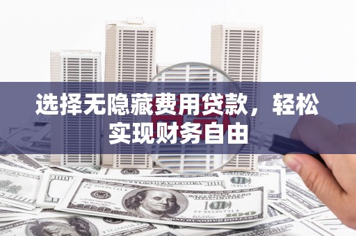 保税区选择无隐藏费用贷款，轻松实现财务自由