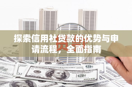 保税区探索信用社贷款的优势与申请流程，全面指南