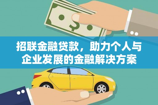保税区招联金融贷款，助力个人与企业发展的金融解决方案