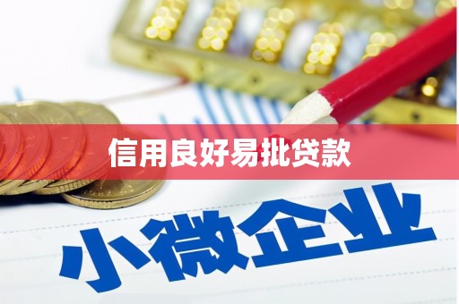 保税区信用良好易批贷款