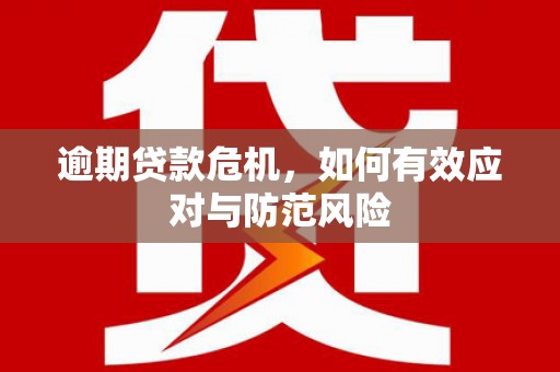 保税区逾期贷款危机，如何有效应对与防范风险