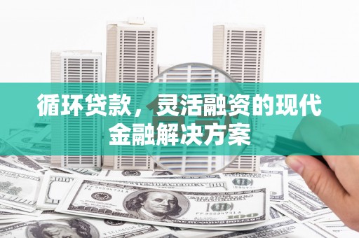 保税区循环贷款，灵活融资的现代金融解决方案
