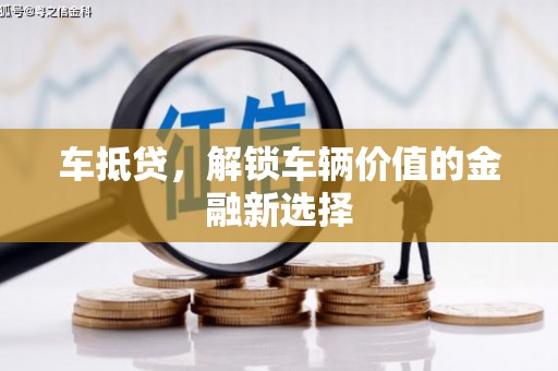 保税区车抵贷，解锁车辆价值的金融新选择