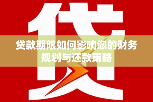 保税区贷款期限如何影响您的财务规划与还款策略
