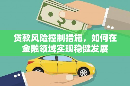 保税区贷款风险控制措施，如何在金融领域实现稳健发展