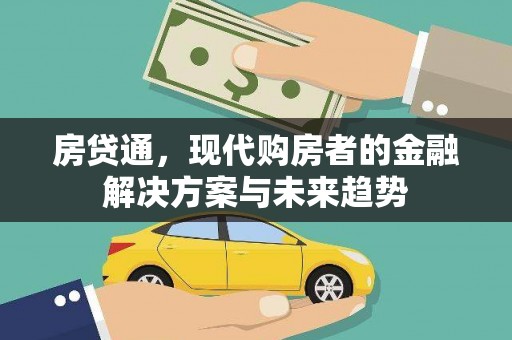 保税区房贷通，现代购房者的金融解决方案与未来趋势