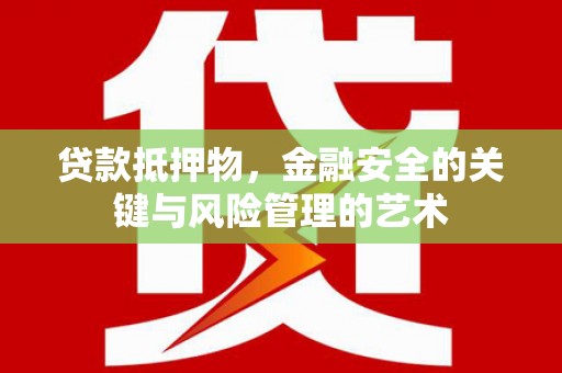 保税区贷款抵押物，金融安全的关键与风险管理的艺术