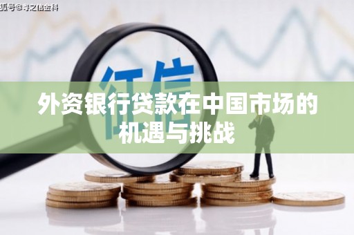 保税区外资银行贷款在中国市场的机遇与挑战