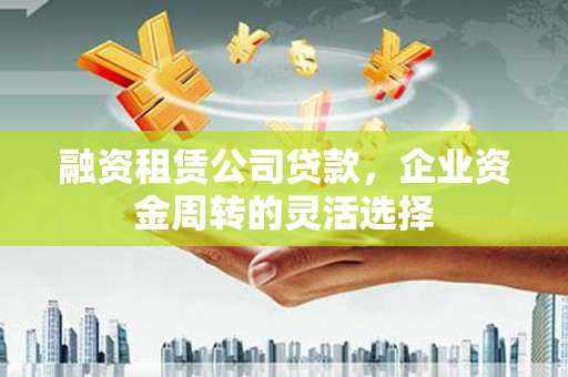 保税区融资租赁公司贷款，企业资金周转的灵活选择