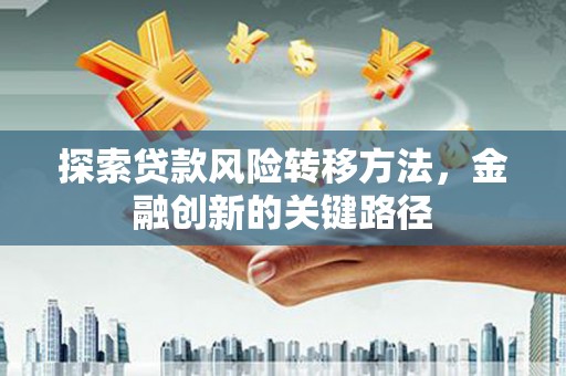 保税区探索贷款风险转移方法，金融创新的关键路径