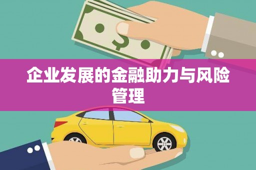 保税区企业发展的金融助力与风险管理