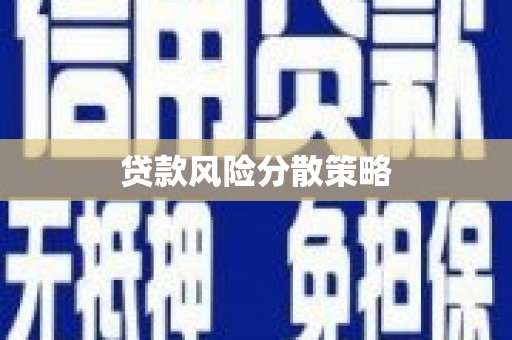 保税区贷款风险分散策略
