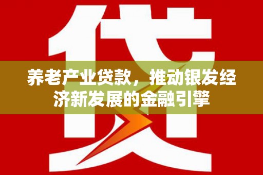 保税区养老产业贷款，推动银发经济新发展的金融引擎