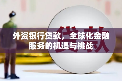 保税区外资银行贷款，全球化金融服务的机遇与挑战