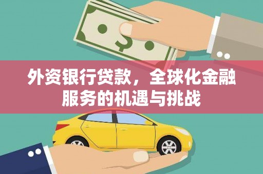 保税区外资银行贷款，全球化金融服务的机遇与挑战