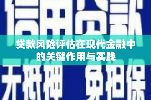 保税区贷款风险评估在现代金融中的关键作用与实践