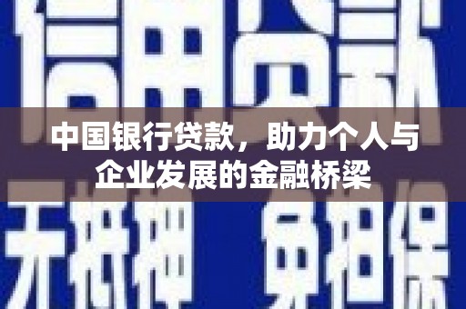 保税区中国银行贷款，助力个人与企业发展的金融桥梁