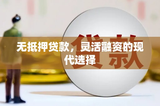 保税区无抵押贷款，灵活融资的现代选择