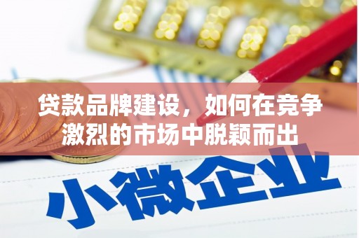 保税区贷款品牌建设，如何在竞争激烈的市场中脱颖而出