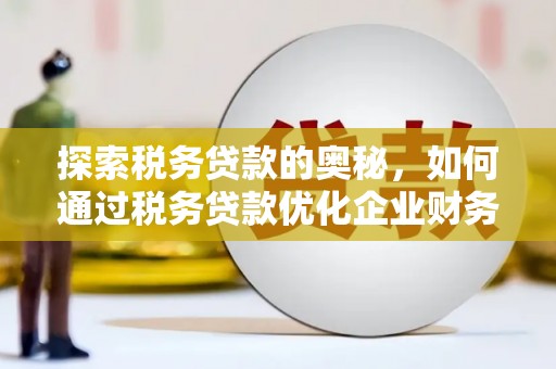 保税区探索税务贷款的奥秘，如何通过税务贷款优化企业财务