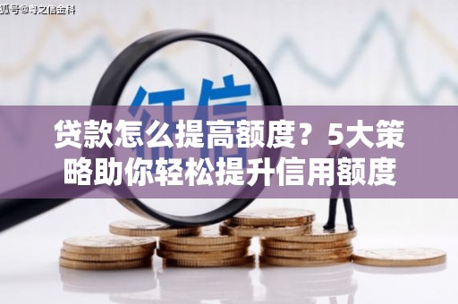 保税区贷款怎么提高额度？5大策略助你轻松提升信用额度