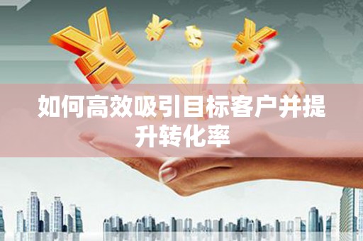 保税区如何高效吸引目标客户并提升转化率