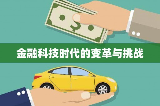 保税区金融科技时代的变革与挑战
