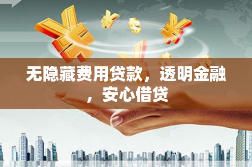 保税区无隐藏费用贷款，透明金融，安心借贷