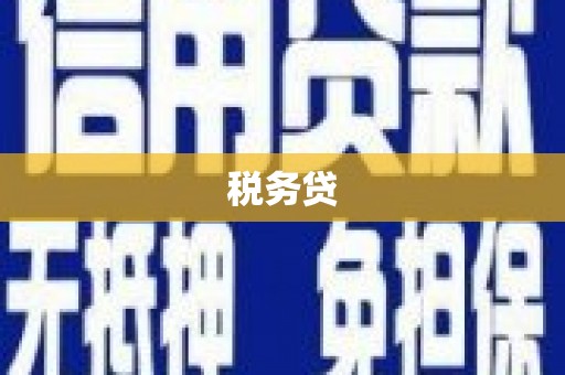 保税区税务贷