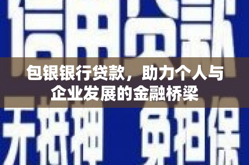 保税区包银银行贷款，助力个人与企业发展的金融桥梁