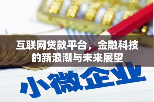 保税区互联网贷款平台，金融科技的新浪潮与未来展望