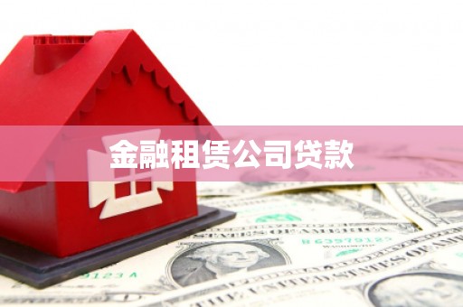 保税区金融租赁公司贷款